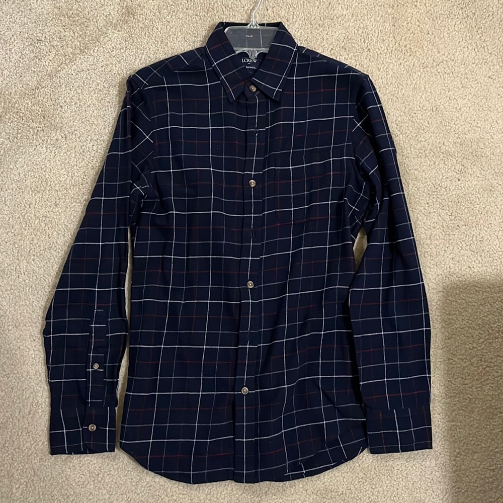 J Crew flannel size X small